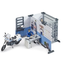 Pack Poste de Police avec Moto