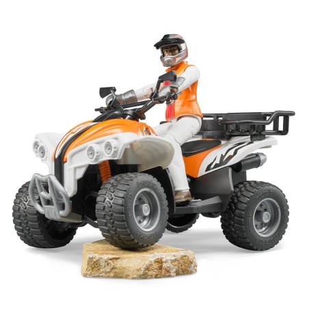 Quad avec pilote
