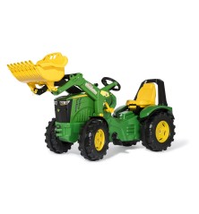 Tracteur John Deere 8400 R avec chargeur