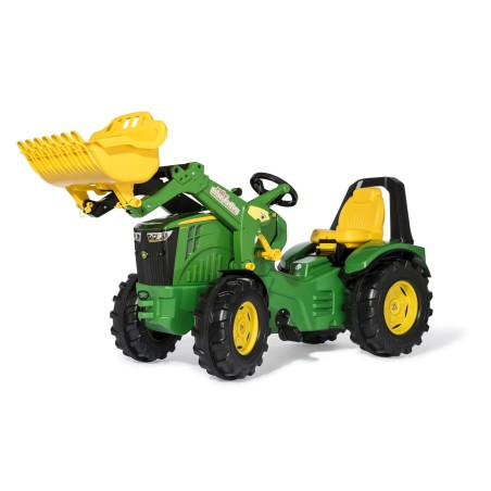 Tracteur John Deere 8400 R avec chargeur