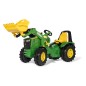 Tracteur John Deere 8400 R avec chargeur