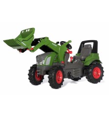 Tracteur Fendt Vario 939 avec chargeur et pneus soupled