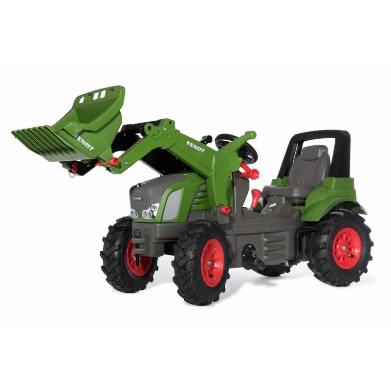 Tracteur Fendt Vario 939 avec chargeur et pneus soupled