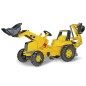 Tracteur CAT avec chargeur et pelleteuse