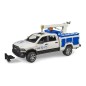 RAM 2500 camion de service avec grue et gyrophare