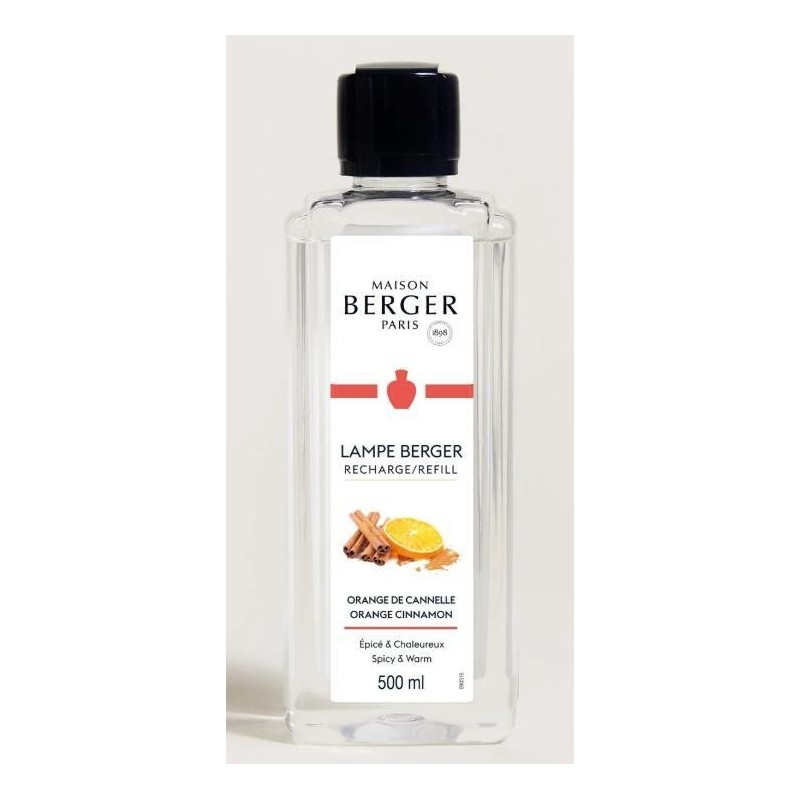 Recharge Lampe Berger Orange de Cannelle 500ml