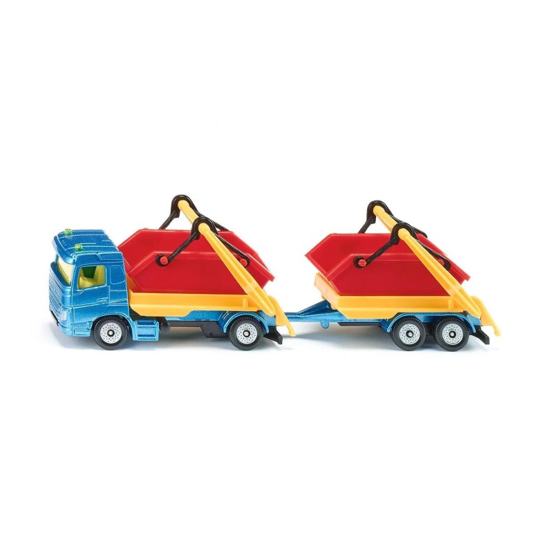 Camion benne avec remorque