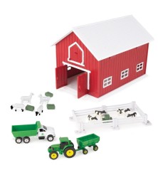 Jeu de ferme John Deere avec grange