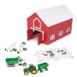 Jeu de ferme John Deere avec grange