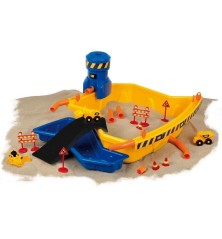 CAT chantier de sable et eau