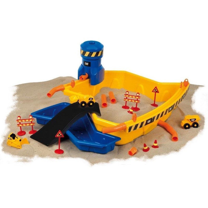 CAT chantier de sable et eau