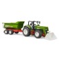Tracteur Roadmax avec chargeur frontal et benne basculante