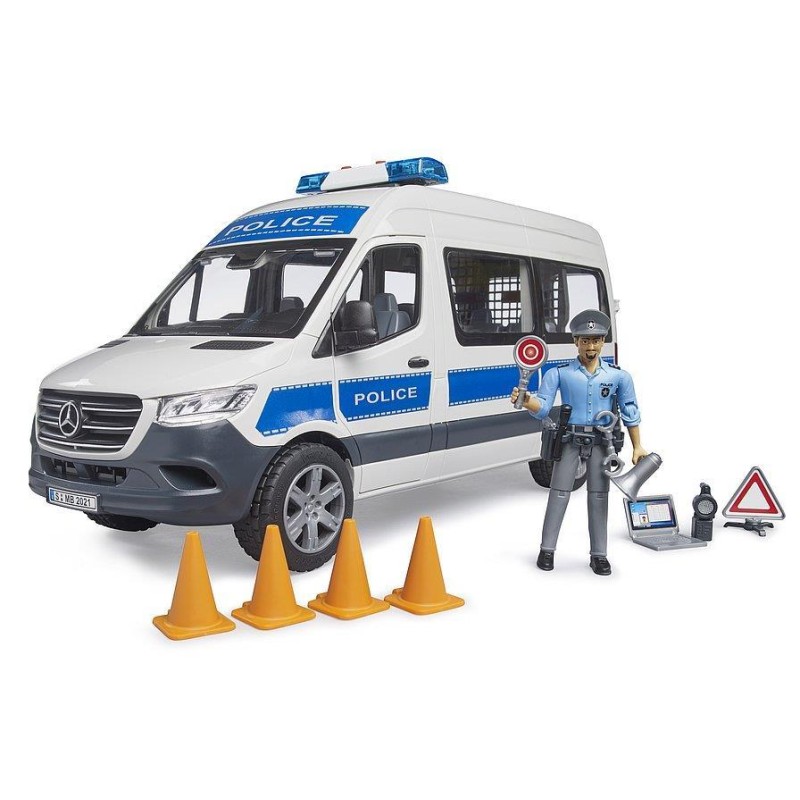 MB Sprinter Véhicule de police avec policier