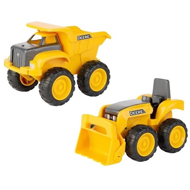 Camion benne et tracteur John Deere