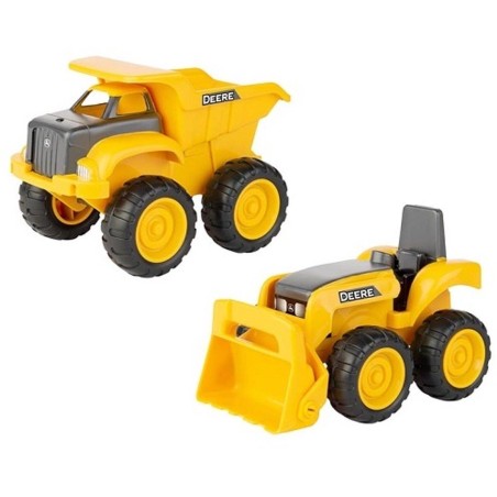 Camion benne et tracteur John Deere