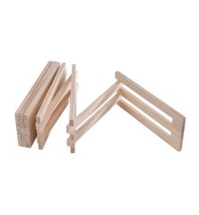Clôture en bois 132cm
