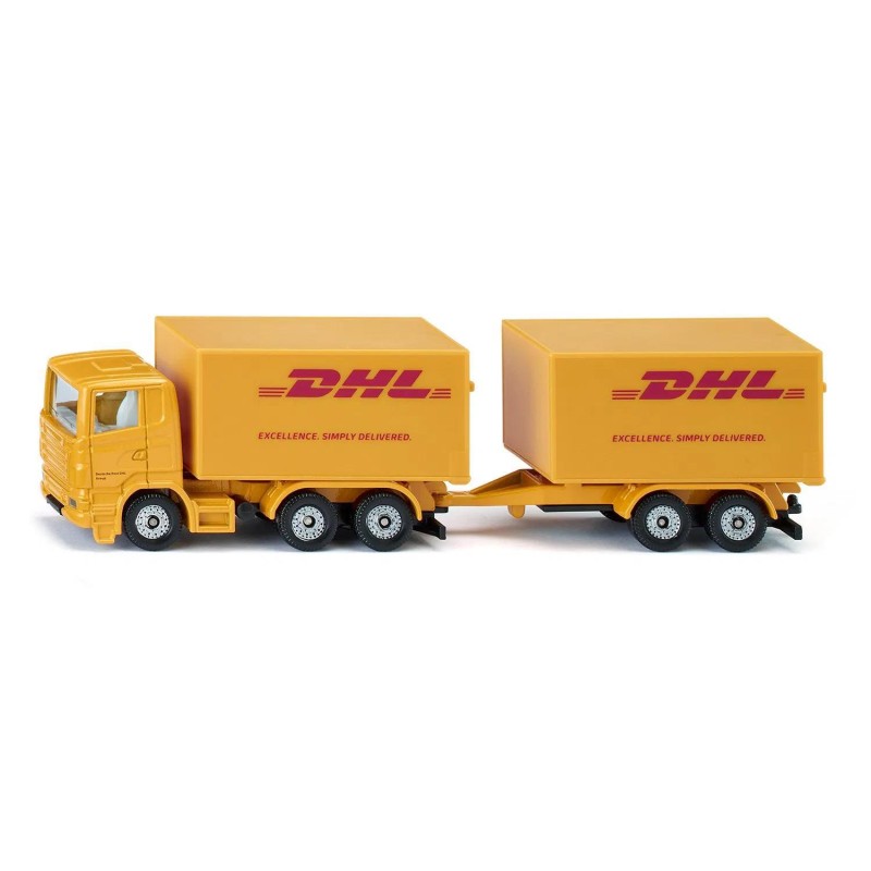 Camion avec remorque DHL