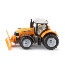 Massey Ferguson avec lame de déneigement