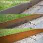 Bordures Corten 20cm PACK (13 x 1,5m)