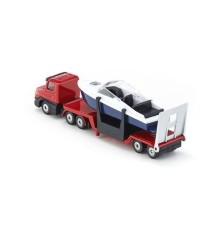 Camion Surbaissé avec bateau