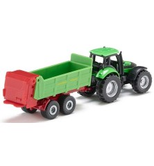Tracteur Deutz avec épandeur universel