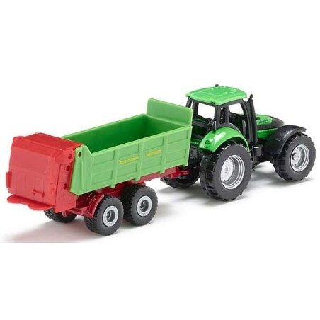 Tracteur Deutz avec épandeur universel