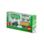 Tracteur DEUTZ avec 3 remorques Joskin