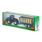 Tracteur New Holland T9.560 avec remorque d'ensilage