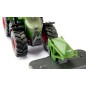 Tracteur Fendt 942 Vario et sa faucheuse avant