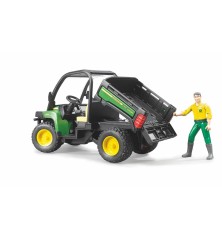 Quad John Deere Gator 855D avec conducteur