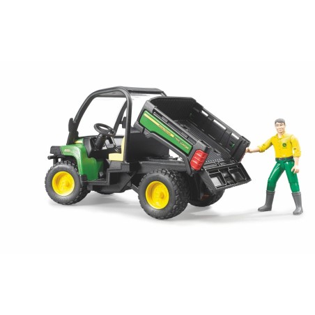 Quad John Deere Gator 855D avec conducteur