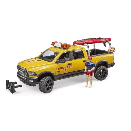 Power Wagon RAM 2500 du maître-nageur avec figurine, Stand Up Paddle