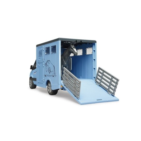 Camion de transport MB Sprinter avec cheval