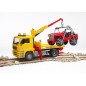Camion dépannage MAN TGA avec jeep