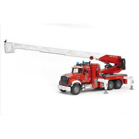 Camion de pompier Mack Granite avec échelle