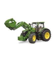 Tracteur John Deere 7R avec chargeur frontal