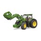 Tracteur John Deere 7R avec chargeur frontal