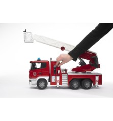 Camion de pompier avec échelle Scania R-Série