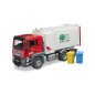 Camion poubelle MAN TGS avec 2 poubelles