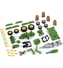 Tracteur John Deere avec remorque