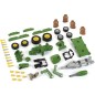Tracteur John Deere avec remorque