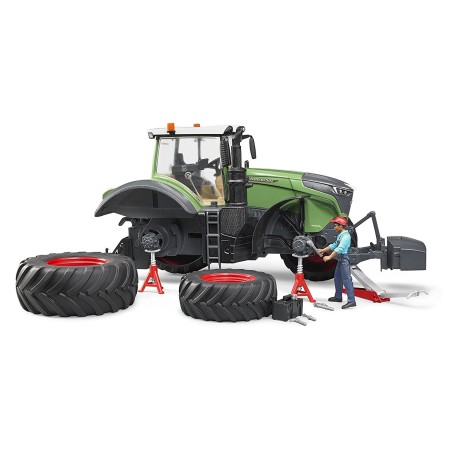 Tracteur Fendt 1050 Vario avec garagiste et accessoires