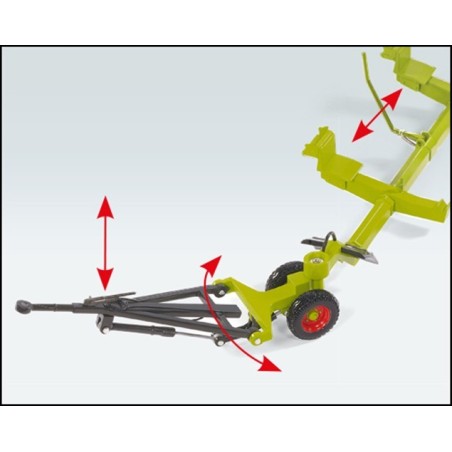 Chariot de coupe ensileuse Claas + faucheuse