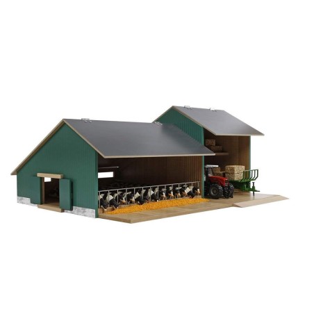 Etable avec hangar