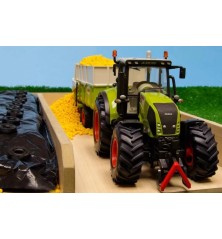 Fosse d'ensilage pour tracteur