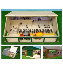 Etable avec cabines