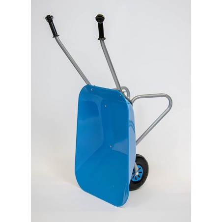 Brouette enfant Rolly Toys métal bleu