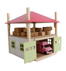 Fenil Rose avec Botte et Ballot de foin et rangement