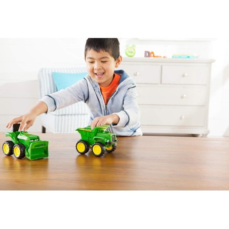 Camion Benne et Tracteur John Deere Monster Treads
