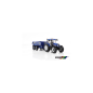 Tracteur New Holland T6 avec remorque